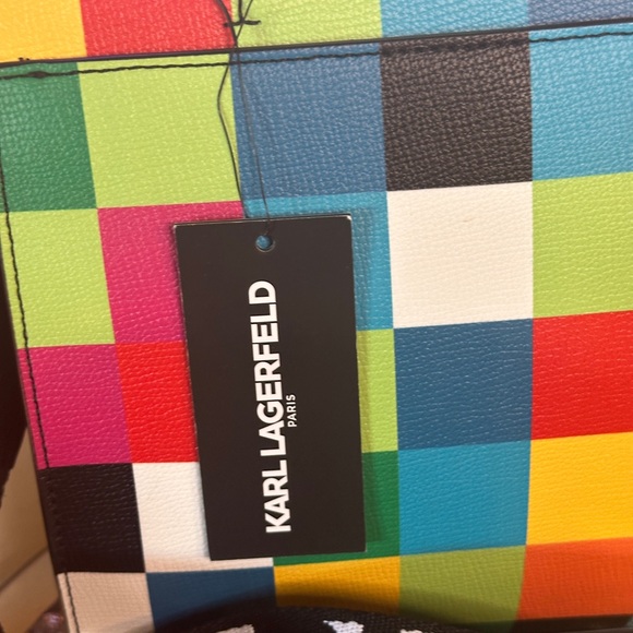 NWT - Karl Lagerfeld Paris Maybelle Satchel. - Picture 5 of 11